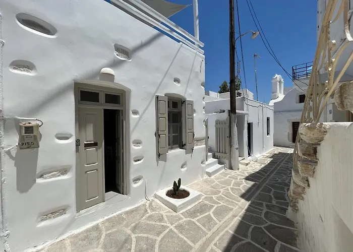 Cycladic Rooftop House In The Heart Of Parikia Semesterbostad *